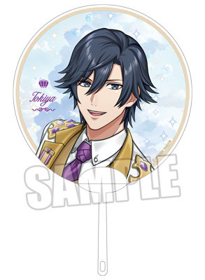 うたの☆プリンスさまっ♪ ALL STAR STAGE -Happy Celebration- クリアうちわ「一ノ瀬トキヤ」 約185mm×185mm（持ち手部分除く）