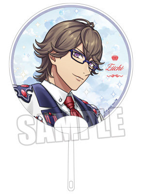 うたの☆プリンスさまっ♪ ALL STAR STAGE -Happy Celebration- クリアうちわ「鳳 瑛一」 約185mm×185mm（持ち手部分除く）