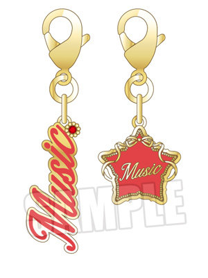うたの☆プリンスさまっ♪ ALL STAR STAGE -Happy Celebration- ネックレスチャームセット「一十木音也」 約W15×H30mm／約W17×H20mm程度
