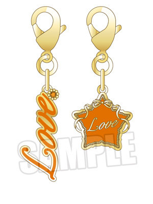 うたの☆プリンスさまっ♪ ALL STAR STAGE -Happy Celebration- ネックレスチャームセット「神宮寺レン」 約W15×H30mm／約W17×H20mm程度