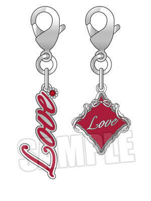 うたの☆プリンスさまっ♪ ALL STAR STAGE -Happy Celebration- ネックレスチャームセット「黒崎蘭丸」 約W15×H30mm／約W17×H20mm程度