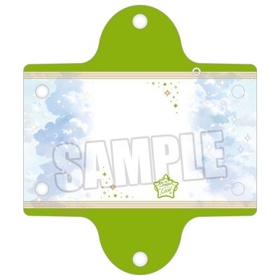 うたの☆プリンスさまっ♪ ALL STAR STAGE -Happy Celebration- カラビナ付きクリアケース「愛島セシル」[ASSHC] 約W85mm×Ｈ140mm