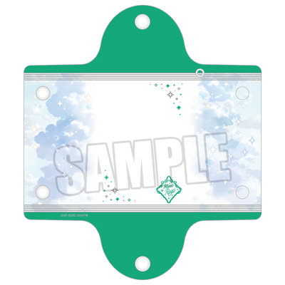 うたの☆プリンスさまっ♪ ALL STAR STAGE -Happy Celebration- カラビナ付きクリアケース「寿 嶺二」[ASSHC] 約W85mm×Ｈ140mm