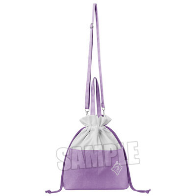 うたの☆プリンスさまっ♪ ALL STAR STAGE -Happy Celebration- 巾着ショルダーバッグ「美風 藍」[ASSHC] ＜本体＞約W340mm×H340mm×D100mm、＜持ち手＞約W20mm×H300mm、＜ショルダー＞約20mm×H600～1150mm