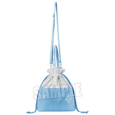 うたの☆プリンスさまっ♪ ALL STAR STAGE -Happy Celebration- 巾着ショルダーバッグ「カミュ」[ASSHC] ＜本体＞約W340mm×H340mm×D100mm、＜持ち手＞約W20mm×H300mm、＜ショルダー＞約20mm×H600～1150mm