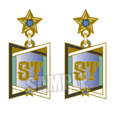 うたの☆プリンスさまっ♪ ALL STAR STAGE -BEGINNING- イヤリング「聖川真斗」[ASSBE] 約W10.5mm×H22mm