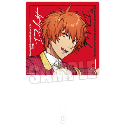 うたの☆プリンスさまっ♪ ALL STAR STAGE -BEGINNING- クリアうちわ「一十木音也」[ASSBE] 約185mm×185mm（持ち手部分除く）