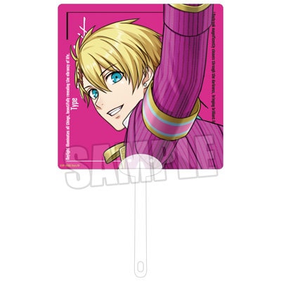 うたの☆プリンスさまっ♪ ALL STAR STAGE -BEGINNING- クリアうちわ「来栖 翔」[ASSBE] 約185mm×185mm（持ち手部分除く）