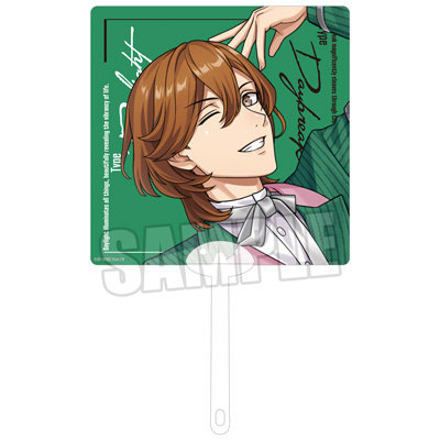 うたの☆プリンスさまっ♪ ALL STAR STAGE -BEGINNING- クリアうちわ「寿 嶺二」[ASSBE] 約185mm×185mm（持ち手部分除く）