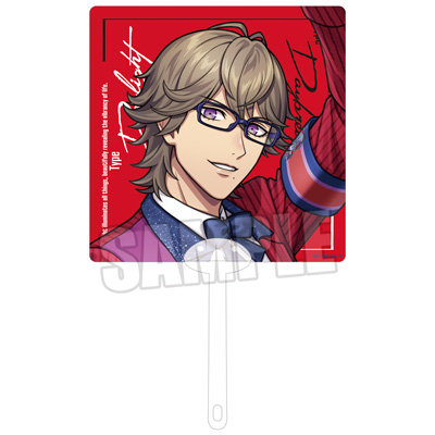 うたの☆プリンスさまっ♪ ALL STAR STAGE -BEGINNING- クリアうちわ「鳳 瑛一」[ASSBE] 約185mm×185mm（持ち手部分除く）