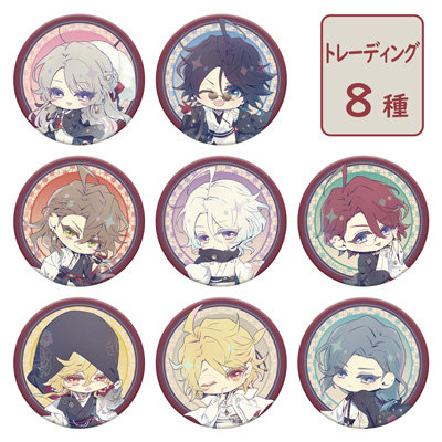 【10Packセット】泡沫のユークロニア トレーディング缶バッジ ちびキャラ Modern Style Ver.
