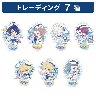 【10Packセット】泡沫のユークロニア トレーディングアクリルスタンド ちびキャラ LicoBiTs FESTA -W Vacation- Ver.