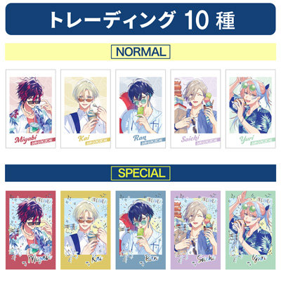 【10Packセット】UN:LOGICAL トレーディングフォト風カード LicoBiTs FESTA -W Vacation- Ver.