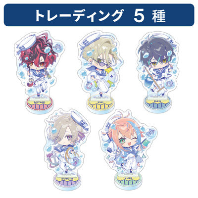 【10Packセット】UN:LOGICAL トレーディングアクリルスタンド ちびキャラ LicoBiTs FESTA -W Vacation- Ver.