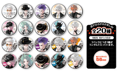 【1Box10Pack入り】アニメ「TO BE HERO X」　トレーディング缶バッジ