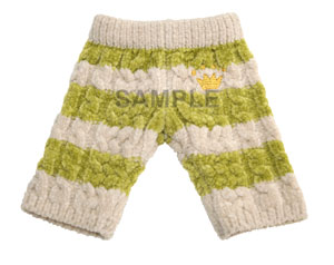 うたの☆プリンスさまっ♪ PRINCE CAT コスチューム “ME TIME”ルームウェア ケーブルニットボーダーパンツ「ライム」