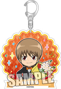 銀魂　アクリルキーホルダー「沖田 総悟」スーツVer.