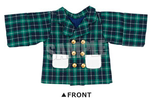 うたの☆プリンスさまっ♪ PRINCE CAT コスチューム ロングジャケット グリーンチェックVer.