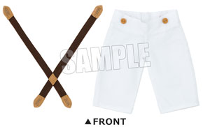 うたの☆プリンスさまっ♪ PRINCE CAT コスチューム サスペンダー付きパンツ ホワイトVer.