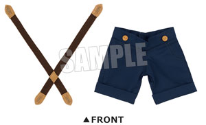 うたの☆プリンスさまっ♪ PRINCE CAT コスチューム サスペンダー付きハーフパンツ ネイビーVer.