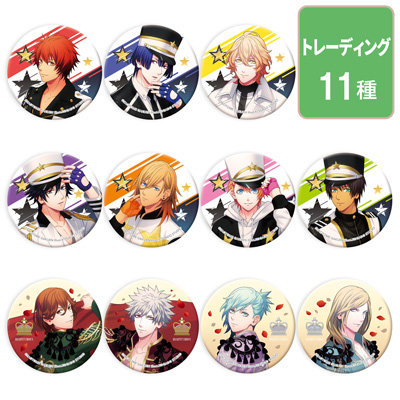 【再販】うたの☆プリンスさまっ♪ トレーディング缶バッジ STAR WISH & QUARTET CROWN Ver.【K.M☆U.P】