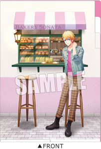 うたの☆プリンスさまっ♪ 3ポケットクリアファイル Delicious & Tasty Ver.「来栖 翔」