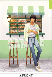 うたの☆プリンスさまっ♪ 3ポケットクリアファイル Delicious & Tasty Ver.「愛島セシル」