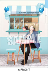 うたの☆プリンスさまっ♪ 3ポケットクリアファイル Delicious & Tasty Ver.「カミュ」