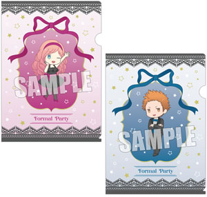 うたの☆プリンスさまっ♪ Cool Teachers A5クリアファイルセット Formal Party ちびキャラVer.「林檎＆龍也」