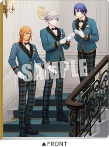 うたの☆プリンスさまっ♪ Grand Shining Hotel ポストカード収納フォルダ「蘭丸・真斗・レン」