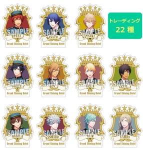 うたの☆プリンスさまっ♪ トレーディングダイカットステッカー Grand Shining Hotel Ver.