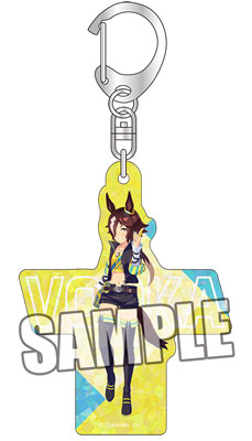ウマ娘 プリティーダービー ホログラムアクリルキーホルダー「ウオッカ」