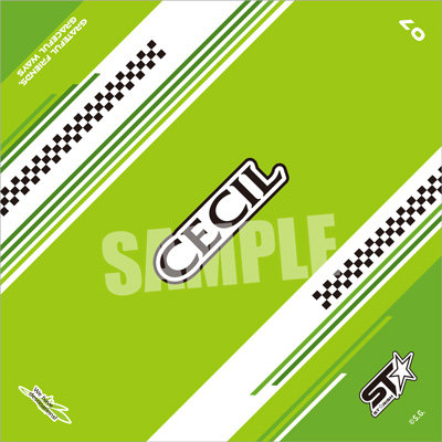 うたの☆プリンスさまっ♪ バンダナ Shining All Star CD3 Ver.「愛島セシル」