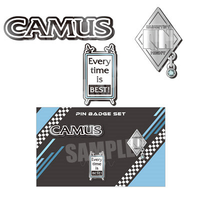 うたの☆プリンスさまっ♪ ピンバッジセット Shining All Star CD3 Ver.「カミュ」