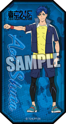 東京24区 ダイカットステッカー「蒼生 シュウタ」