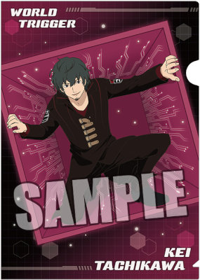 ワールドトリガー クリアファイル「太刀川 慶」SQUARE Ver.