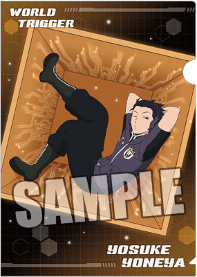 ワールドトリガー クリアファイル「米屋 陽介」SQUARE Ver.