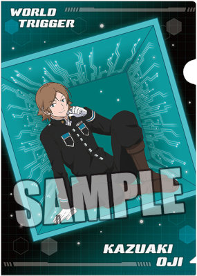 ワールドトリガー クリアファイル「王子 一彰」SQUARE Ver.