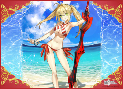 TCG万能プレイマット Fate/Grand Order「キャスター/ネロ・クラウディウス」