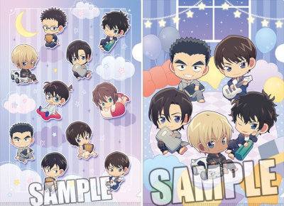 名探偵コナン　クリアファイル2枚セット リラックスVer.