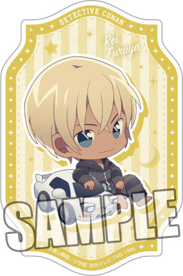 名探偵コナン　ダイカットステッカー「降谷 零」リラックスVer.