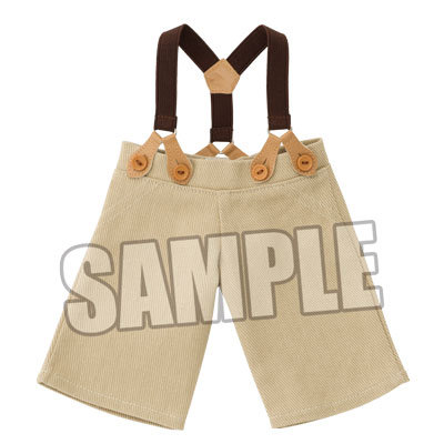 【イベント・通販限定】Q-pot.×うたの☆プリンスさまっ♪ PRINCE CAT コスチューム サスペンダー付きパンツ「ベージュ」