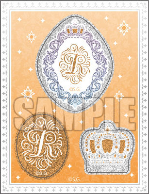 【イベント・通販限定】うたの☆プリンスさまっ♪ グリッターステッカー Holy Veil Ver.「神宮寺レン」