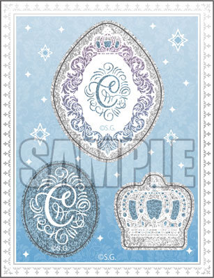 【イベント・通販限定】うたの☆プリンスさまっ♪ グリッターステッカー Holy Veil Ver.「カミュ」