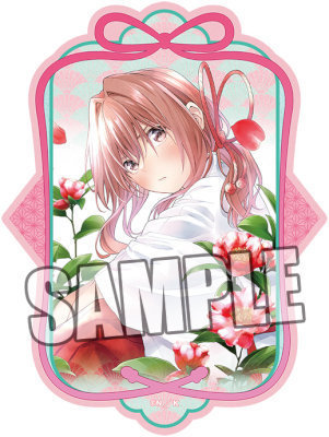 甘神さんちの縁結び　ダイカットステッカー「甘神 夕奈」