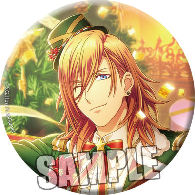 うたの☆プリンスさまっ♪ Shining Live 缶バッジ 白銀に灯るクリスマスギフト アナザーショットVer.「神宮寺レン」