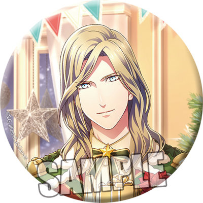 うたの☆プリンスさまっ♪ Shining Live 缶バッジ 白銀に灯るクリスマスギフト アナザーショットVer.「カミュ」