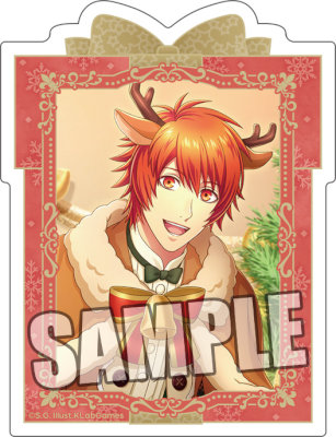 うたの☆プリンスさまっ♪ Shining Live サテンステッカー 白銀に灯るクリスマスギフト アナザーショットVer.「一十木音也」