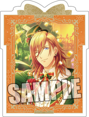 うたの☆プリンスさまっ♪ Shining Live サテンステッカー 白銀に灯るクリスマスギフト アナザーショットVer.「神宮寺レン」