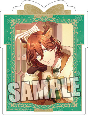 うたの☆プリンスさまっ♪ Shining Live サテンステッカー 白銀に灯るクリスマスギフト アナザーショットVer.「寿 嶺二」